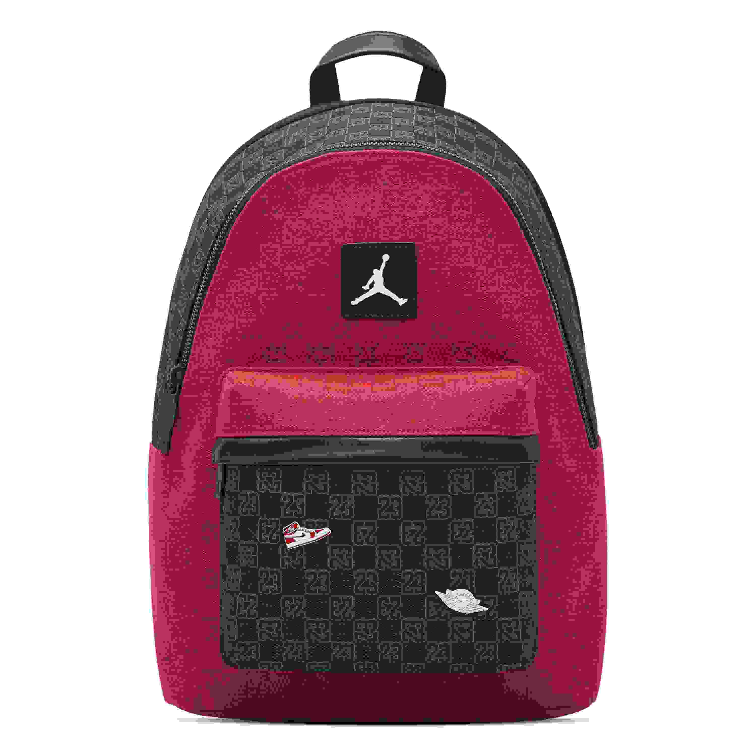 Jordan Monogram Pin Red/Black Backpack